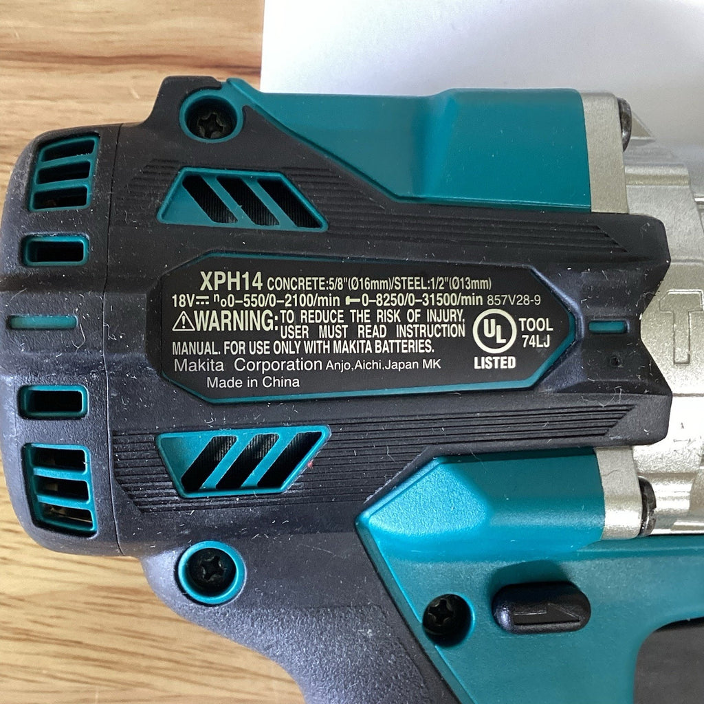 Makita XPH14Z 18 V Brushless Cordless Hammer Driver **Factory Reconditioned**