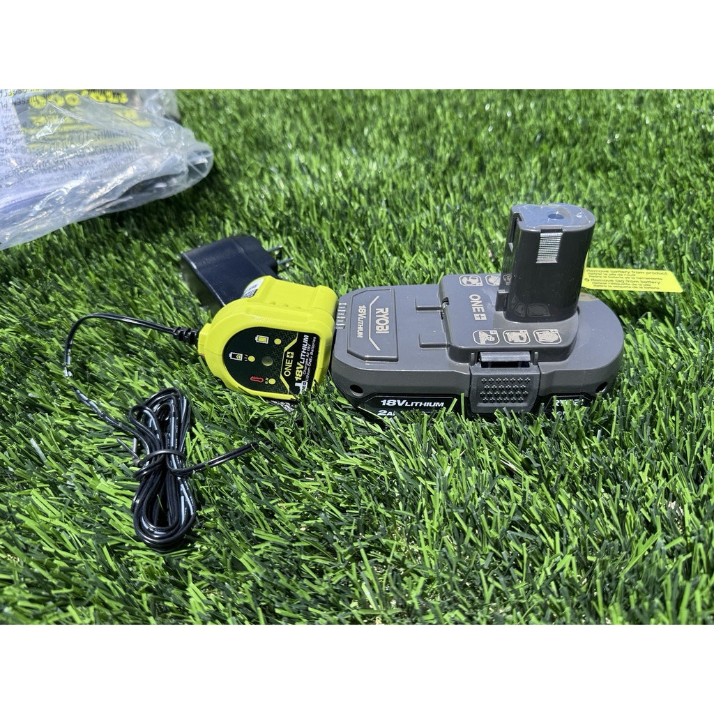 RYOBI ONE+ 18V 10 in. Cordless Battery String Trimmer/Edger with Battery