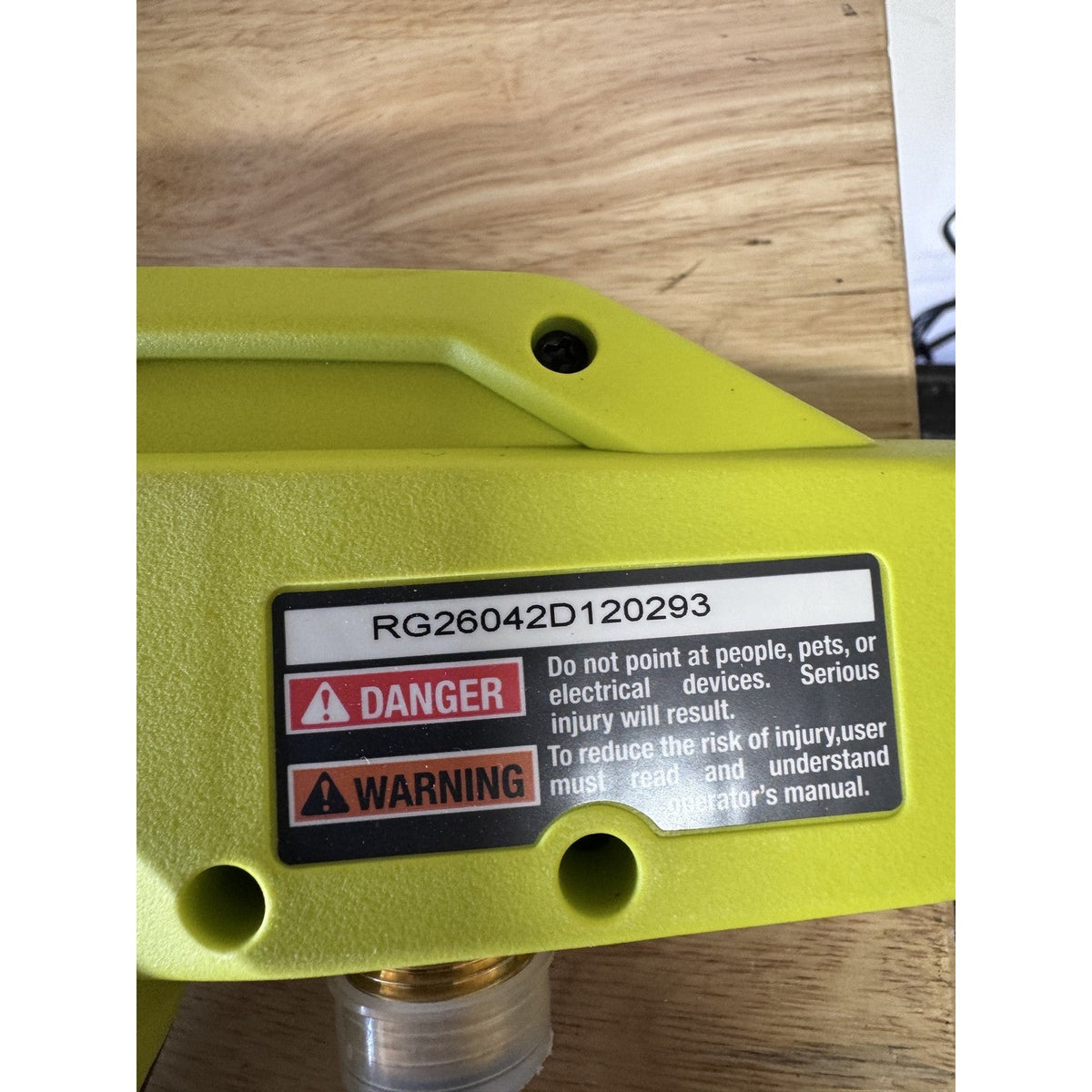 Ryobi RY141803 CORDED 1800 PSI Electric Pressure Washer Tested Complete