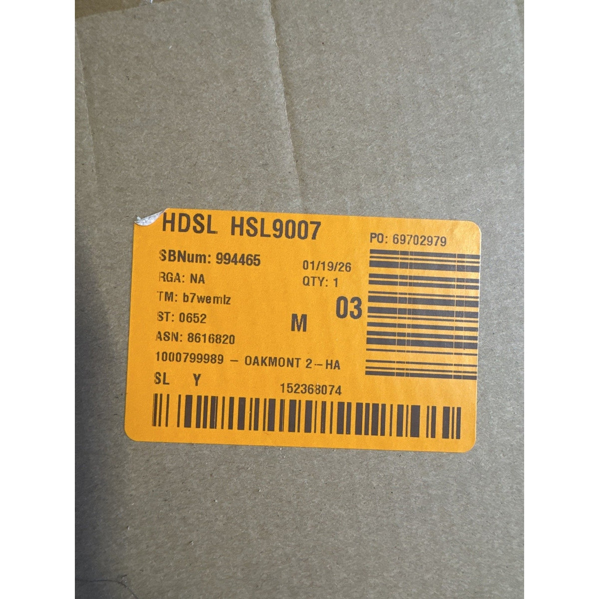 Double Handle Shower System HSL9007 - New Sealed in Box