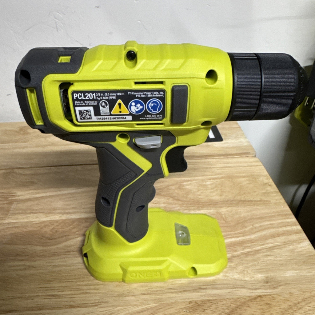 Ryobi PCL201 One+ 18V Cordless 3/8” Drill Driver (tool Only)