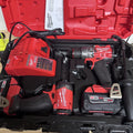 Milwaukee 3697-22 M18 FUEL Hammer Drill Impact Driver Kit 2x XC 5.0 Batteries