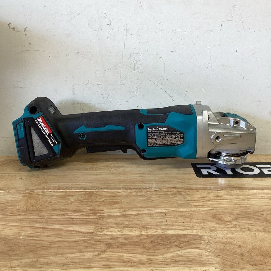 Makita XAG26 18V LXT Angle Grinder Tool Only *FACTORY RECONDITIONED*
