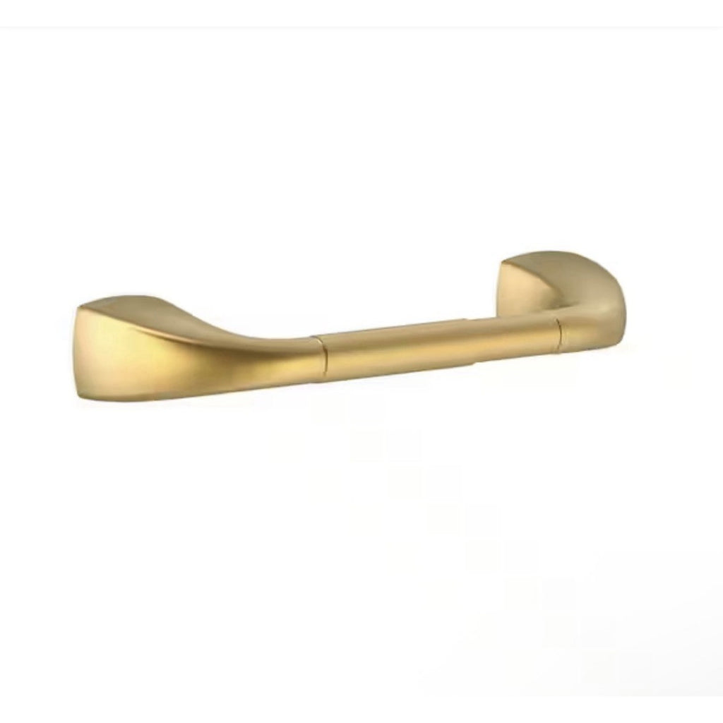 Gerber Gilde Wall-Mount Double Post Toilet Paper Holder in Brushed Bronze