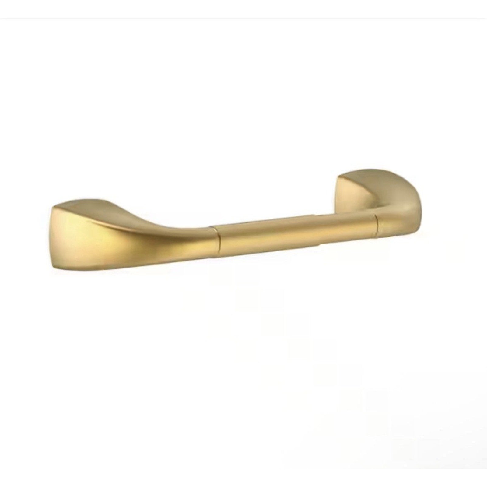 Gerber Gilde Wall-Mount Double Post Toilet Paper Holder in Brushed Bronze