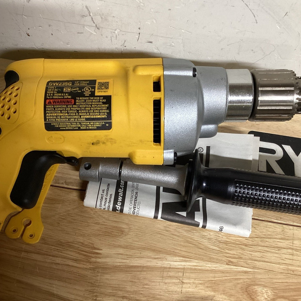 DeWalt DW235G 1/2 in. VSR Corded Drill 7.8A - Used