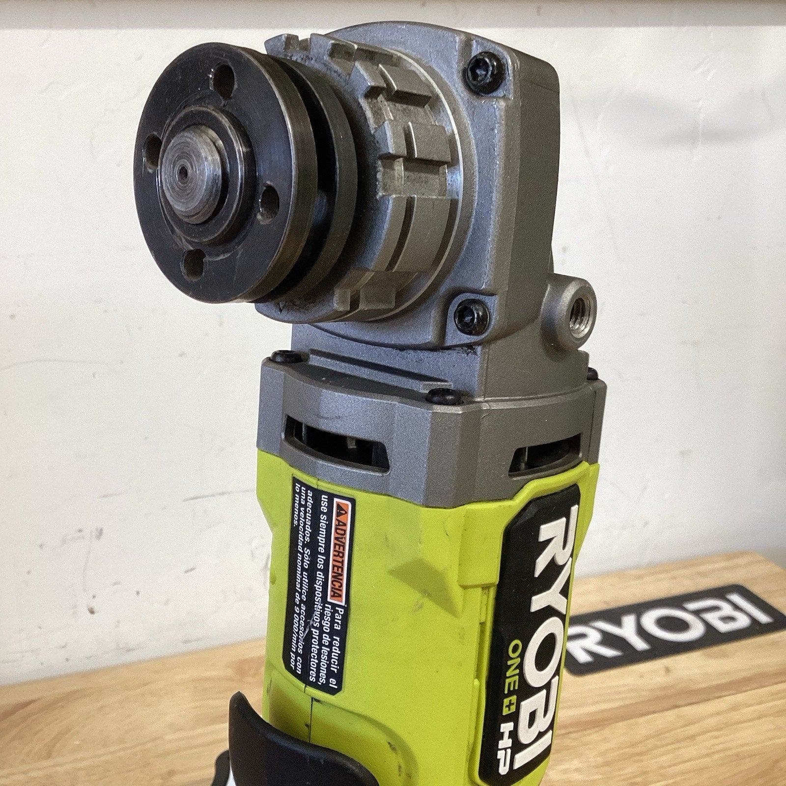 RYOBI ONE+ HP 18V Brushless Cordless 4-1/2 in. Angle Grinder (Tool Only)