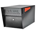 Mail Boss 7506 Mail Manager Curbside Locking Security Mailbox - Black