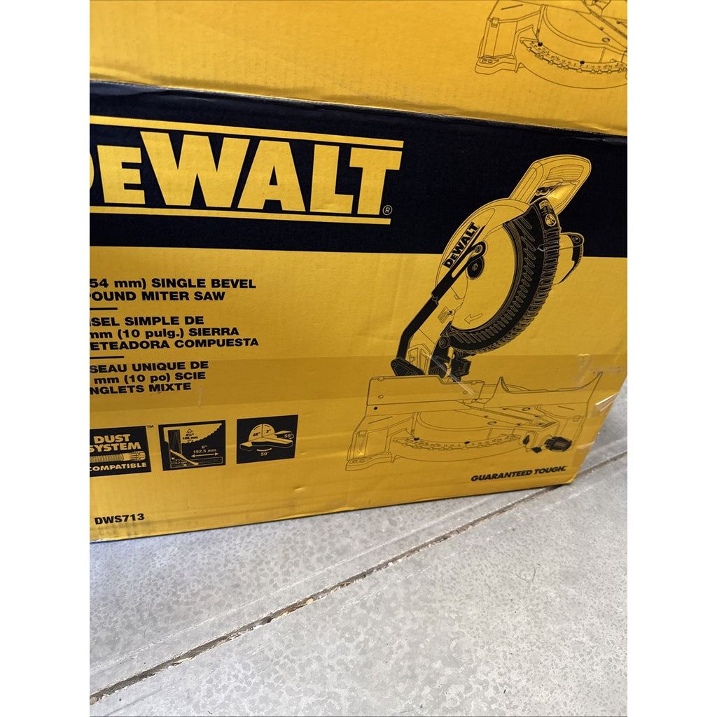 DEWALT DWS713 10 inch Compound Miter Saw Corded
