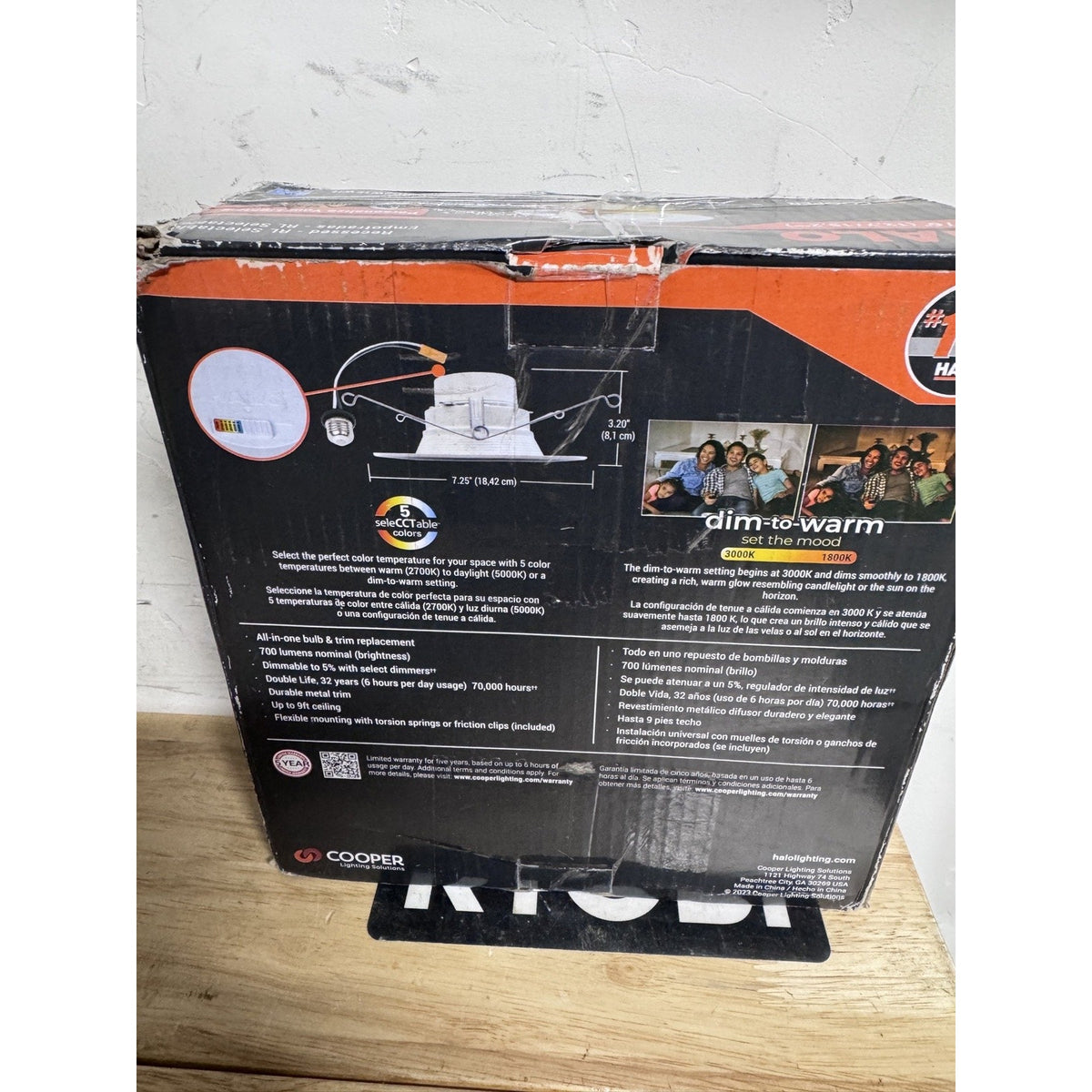 HALO RL56 5-6 in LED Retrofit Downlight Module RL56069FSD2W1EWH