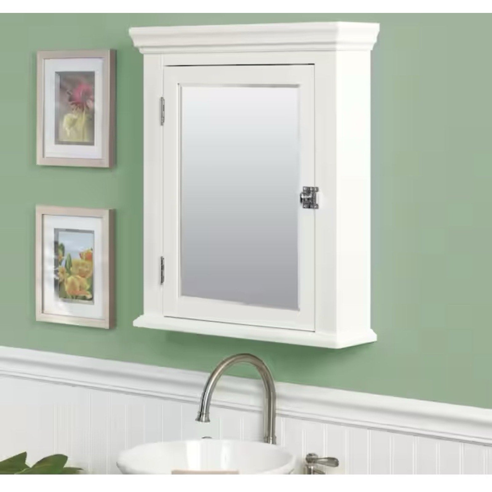 Zenith Early American 22-1/4 in. W x 27 in. H x 5-7/8 in. Medicine Cabinet