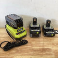 RYOBI 18V Lithium High Performance Starter Kit W/ 3 Batteries & Charger PSK108SB