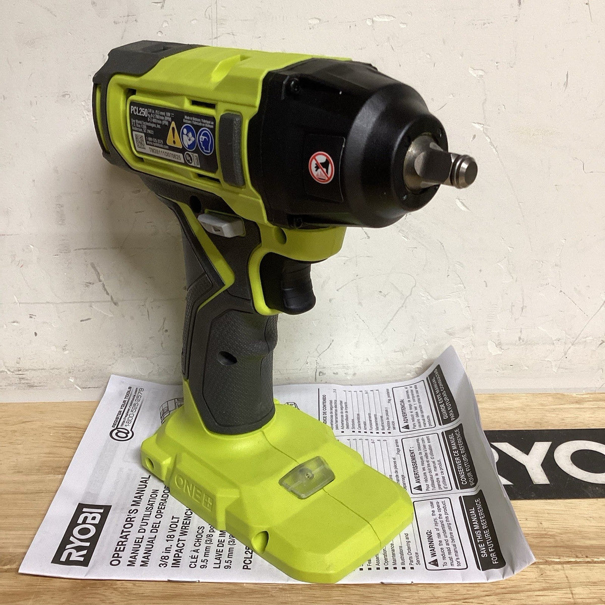 Ryobi PCL250B 18V 3.8 inch Impact Wrench