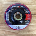 Porter Cable 4-1/2" x 1/4" x 7/8" Metal Grinding Wheel 5 Pack NEW