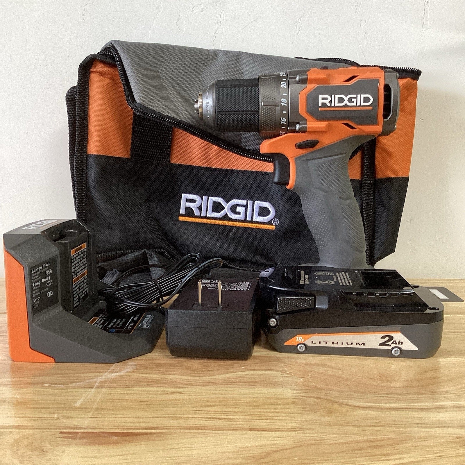 RIDGID 18V SubCompact Cordless Driver Kit - R87002