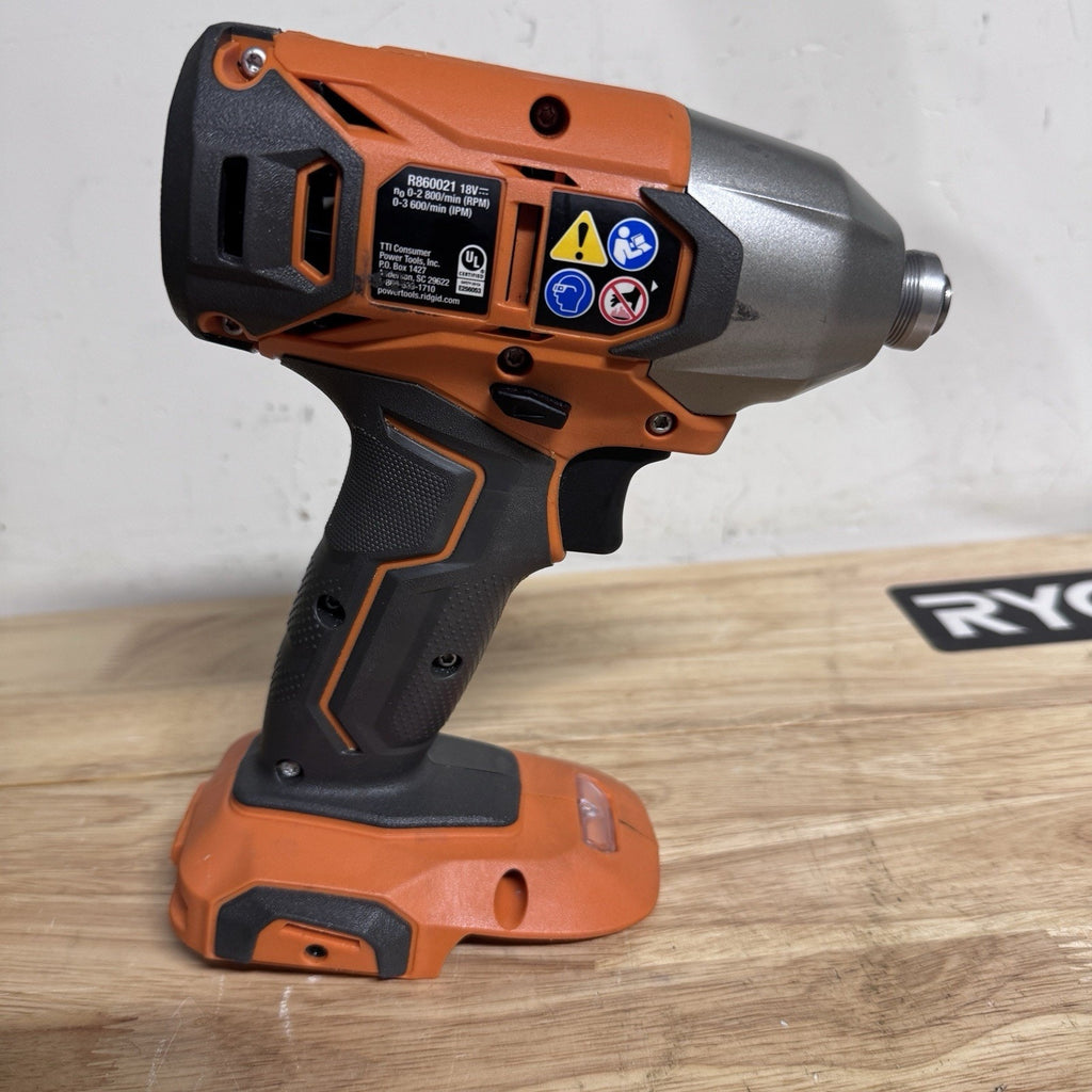 Ridgid 18-Volt 18V 1/4" Hex Impact Driver R860021 (Tool Only)