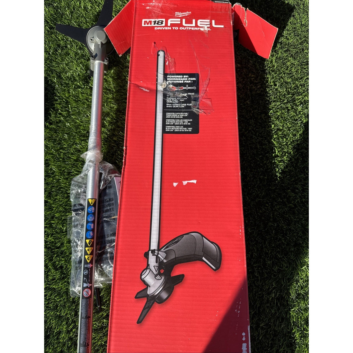 Milwaukee M18 FUEL QUIK-LOK Brush Cutter Attachment (49-16-2738)