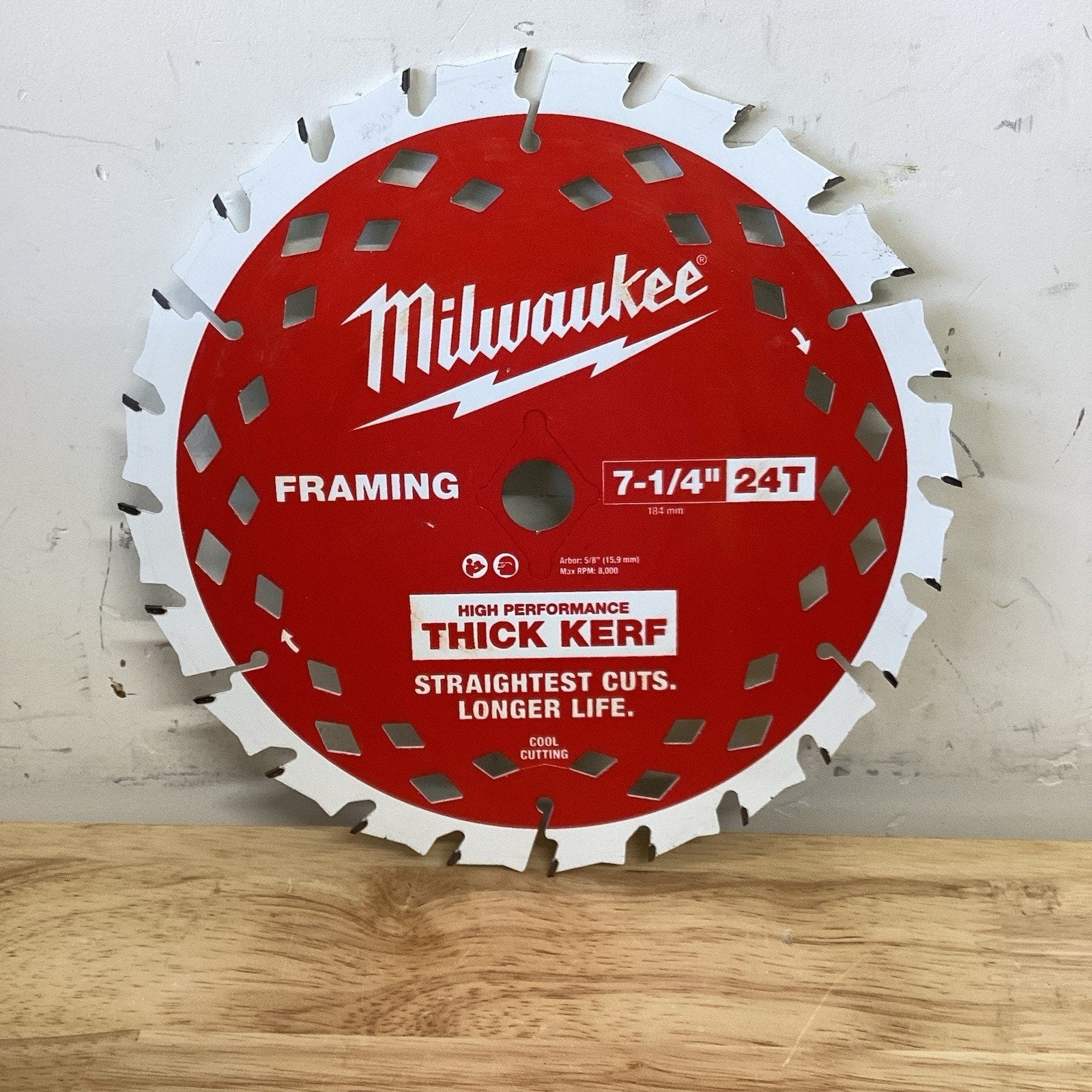 Milwaukee Tool Thick Kerf Circular Saw Blade 7-1/4 In. 48-41-0740