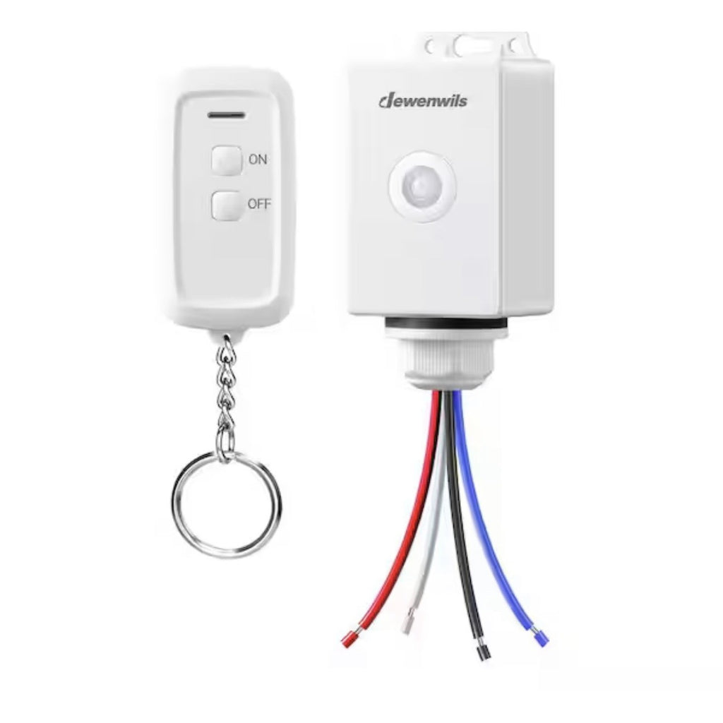 DEWENWILS Outdoor Wireless Remote Control Switch Kit HWLS11M NEW