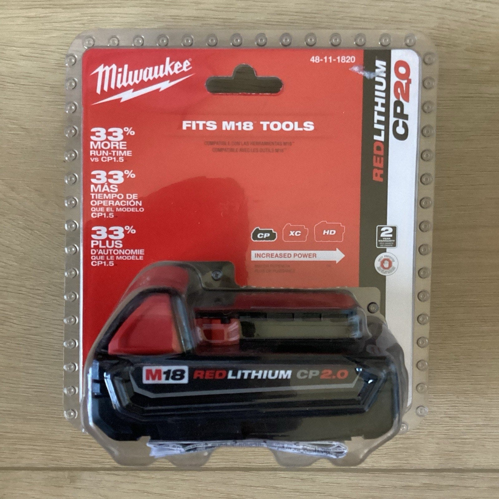 Milwaukee M18 REDLITHIUM 18V Lithium-Ion Battery Charger - Black (48-11-1820)