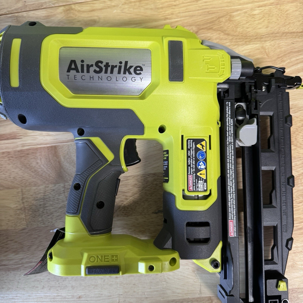 Ryobi ONE+ 18V 16-Gauge Cordless AirStrike Finish Nailer (Tool Only)