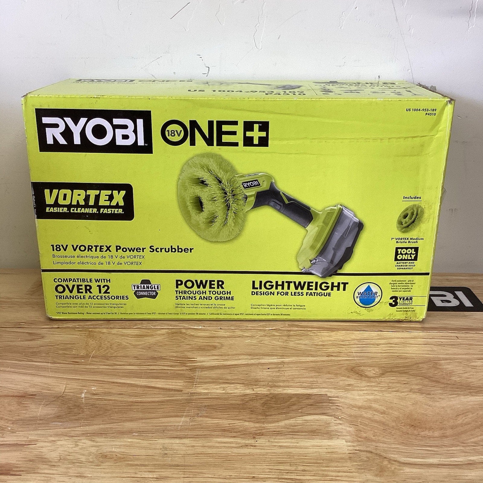Ryobi P4510 18V Cordless Power Scrubber Tool Only