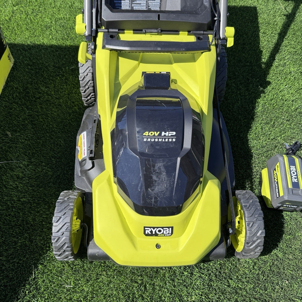 RYOBI 40V HP Brushless 20 in. Cordless Self-Propelled Mower w/ 6.0 Ah Battery