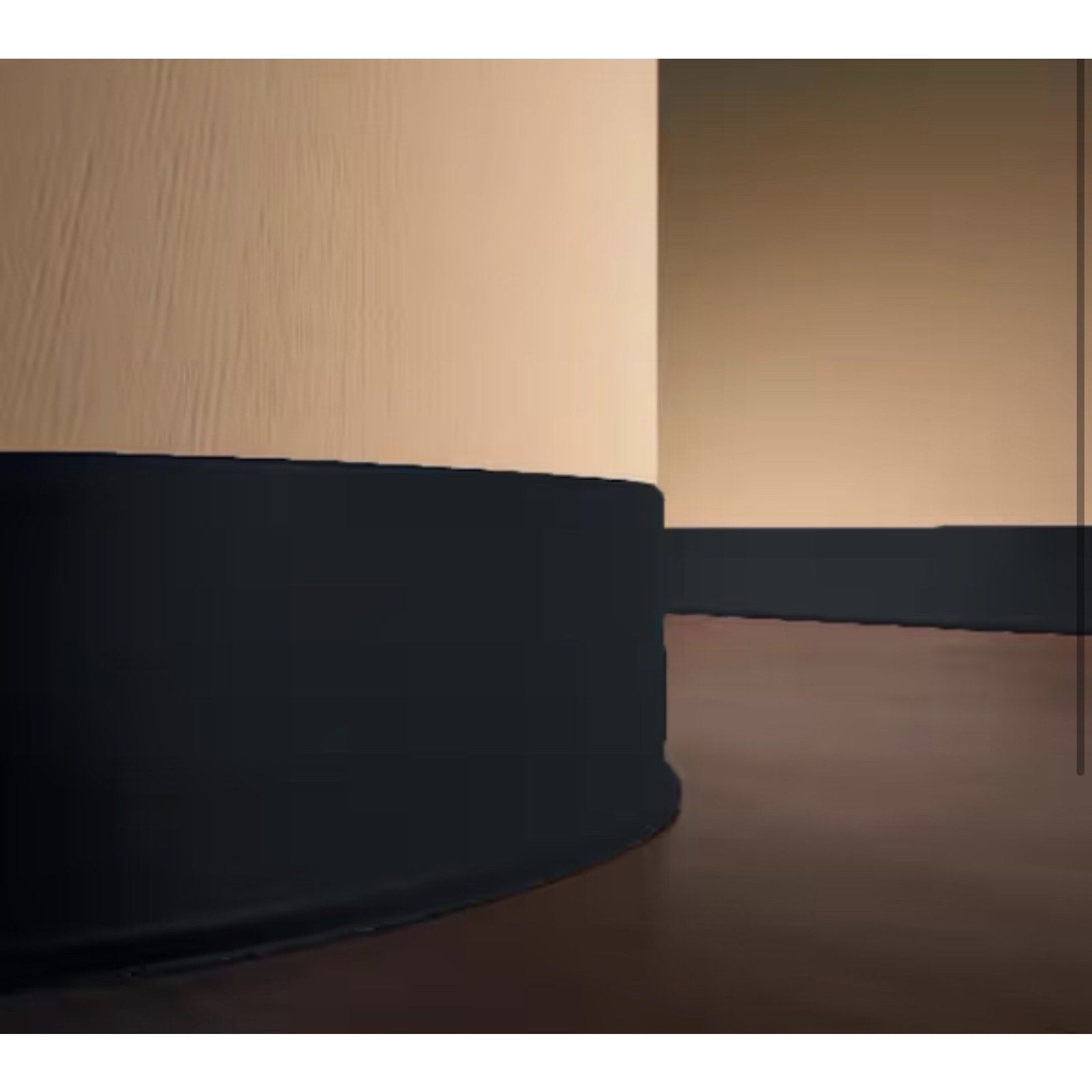Vinyl Wallbase Dark Gray 0.080 in. T x 4 in. W x 48 in. L Dryback LOT Of 4 Piece