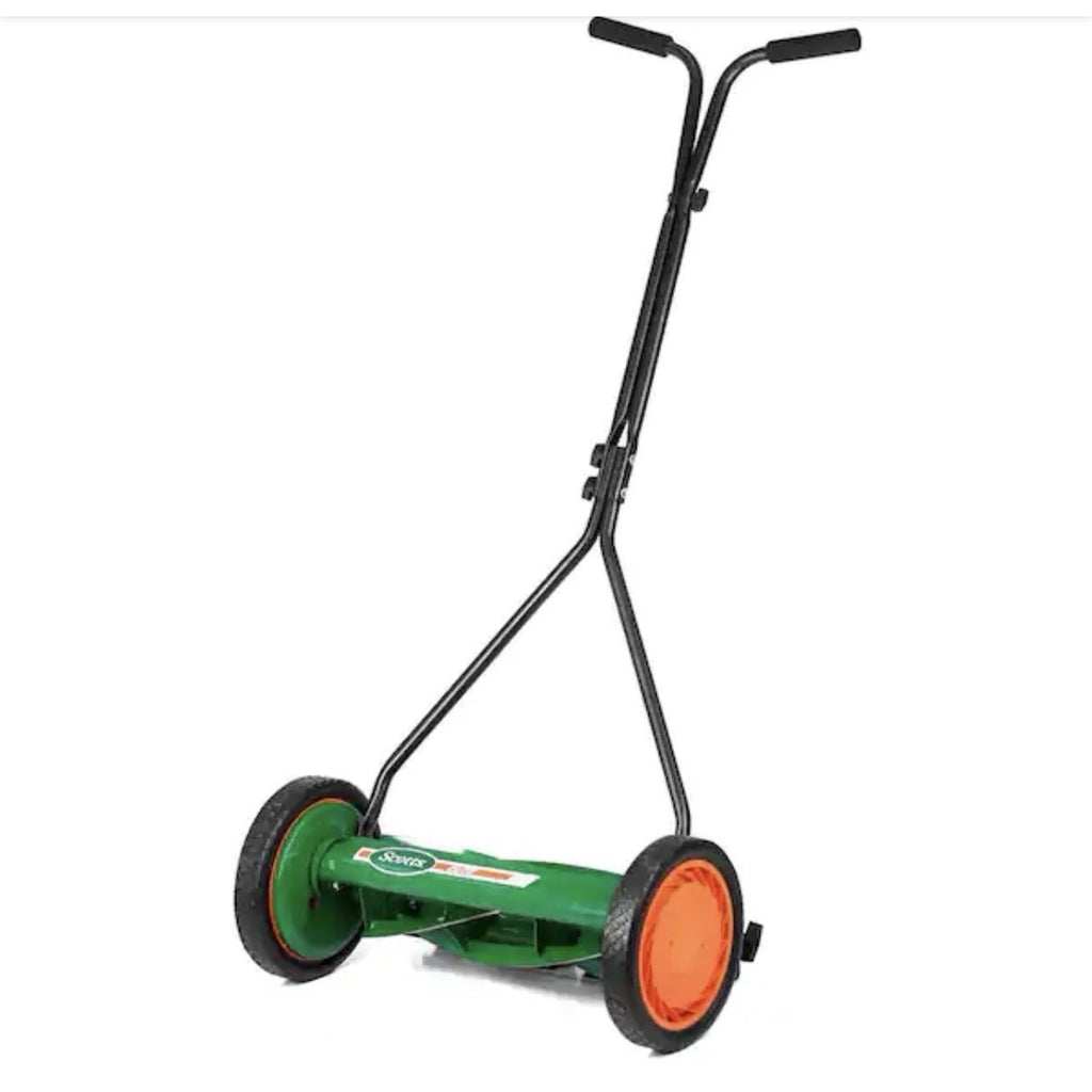 Scotts Scott's 16 in. Manual Walk Behind Push Reel Lawn Mower