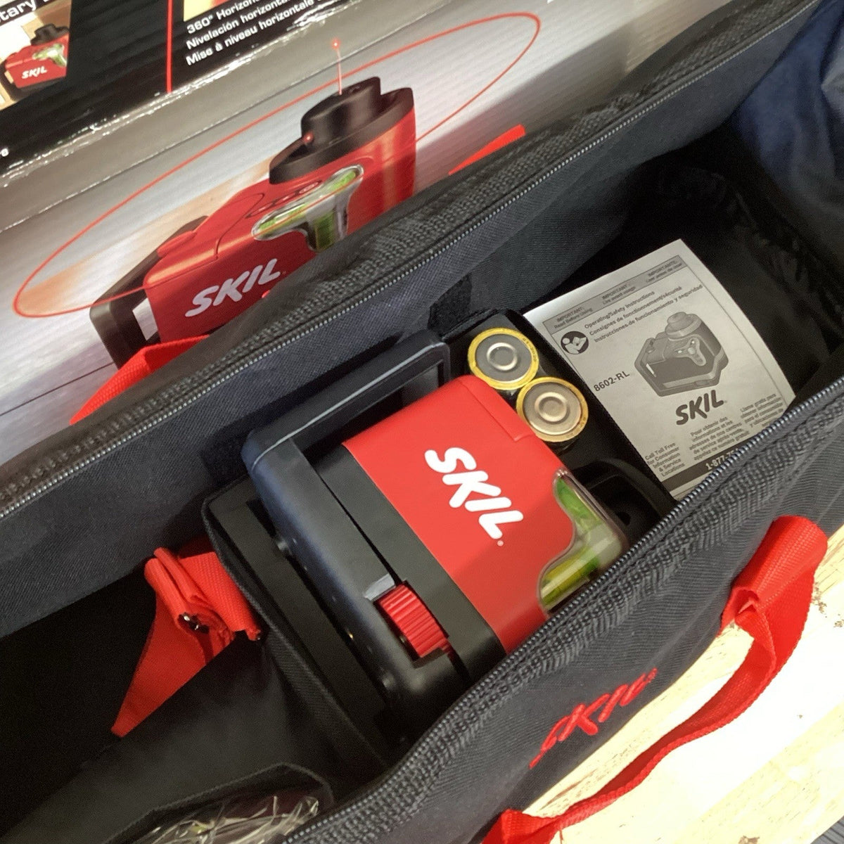 Skil 360 Horizontal Vertical Interior Rotary Laser Ideal For Interior Leveling