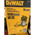 DeWalt 8-Gallon Stainless Steel Wet Dry Vacuum - 4 HP Commercial Vacuum Cleaner
