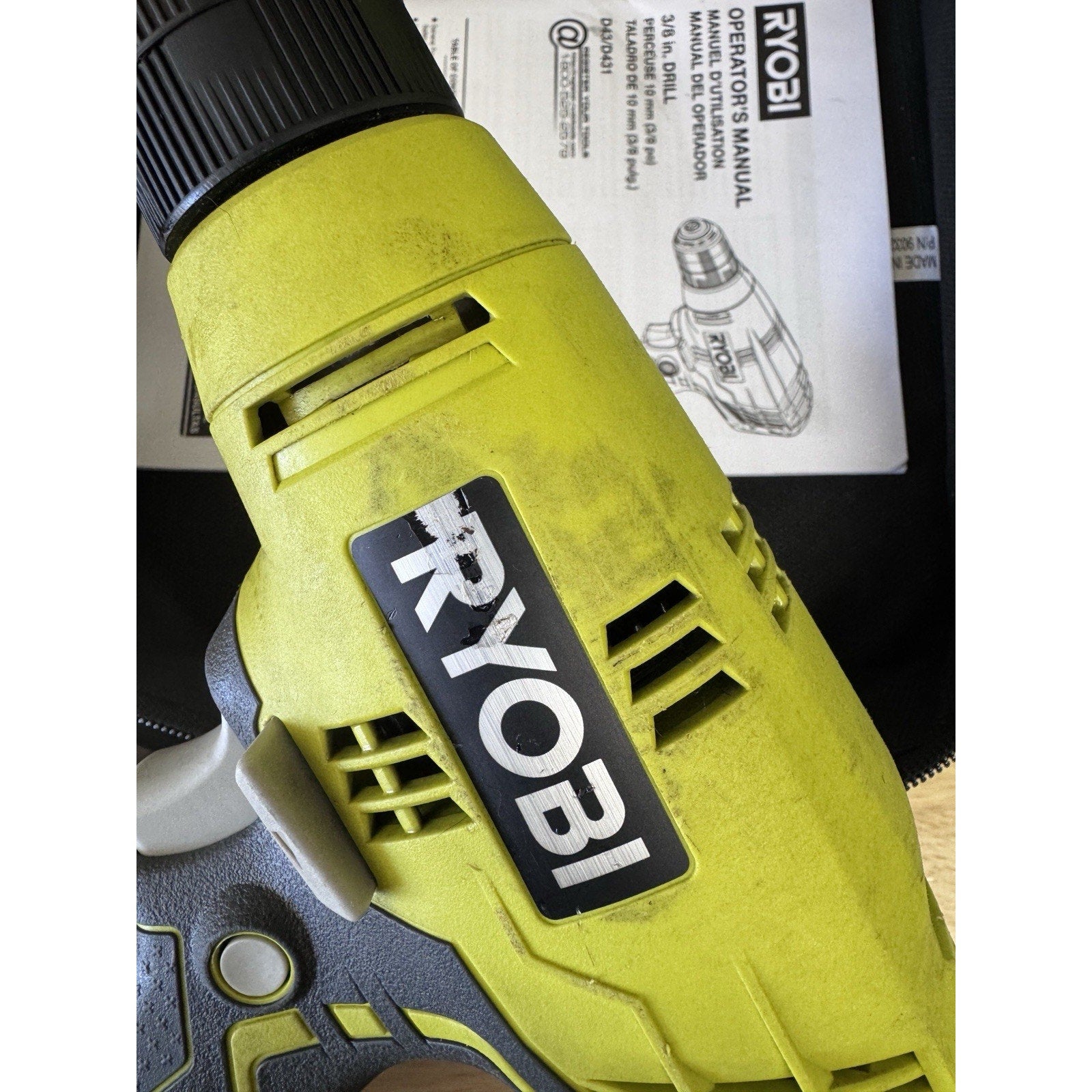 Ryobi D43K 120V Corded Power Drill