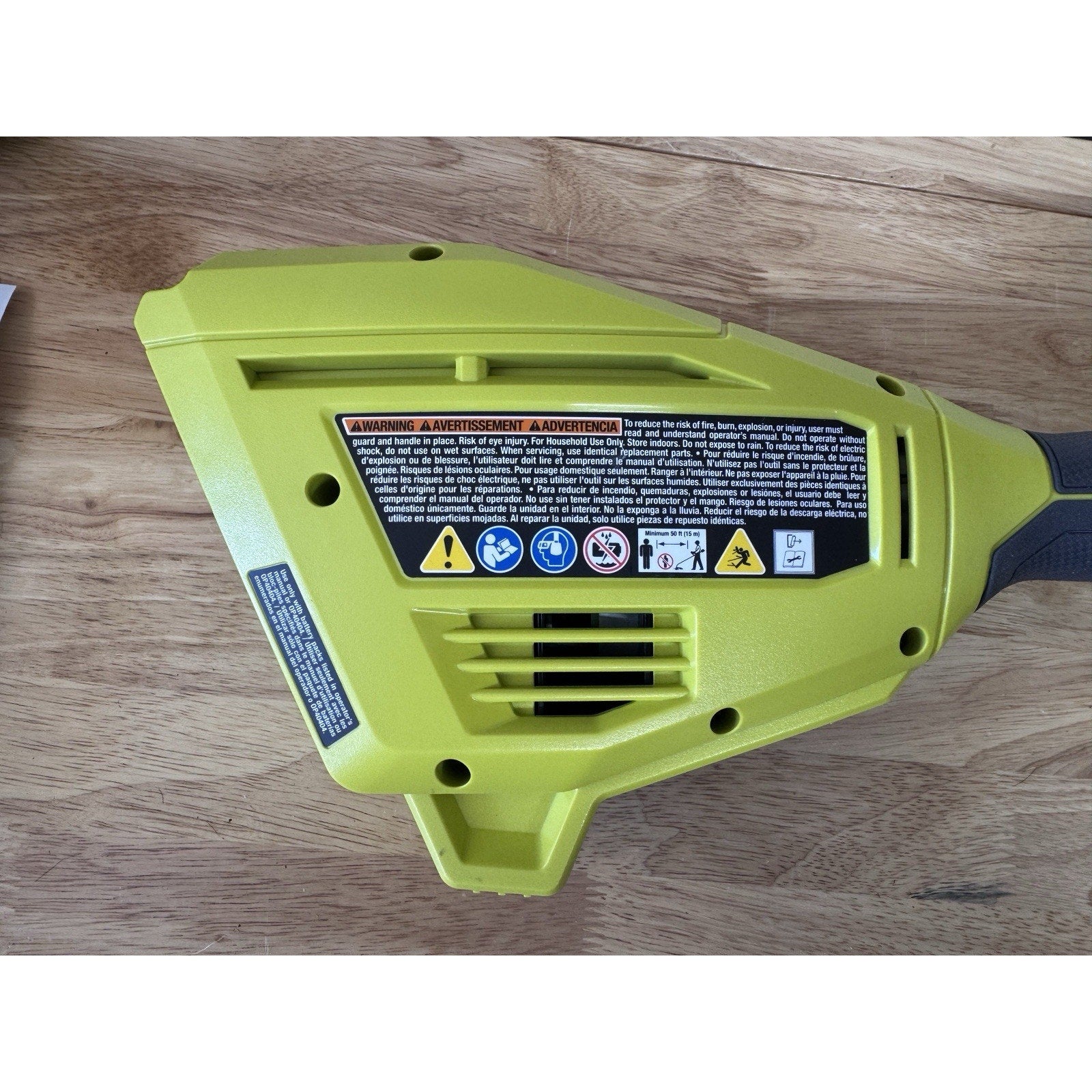Ryobi RY40ST01K 40V 15" Expand-It Attachment String Trimmer(with Battery) Used