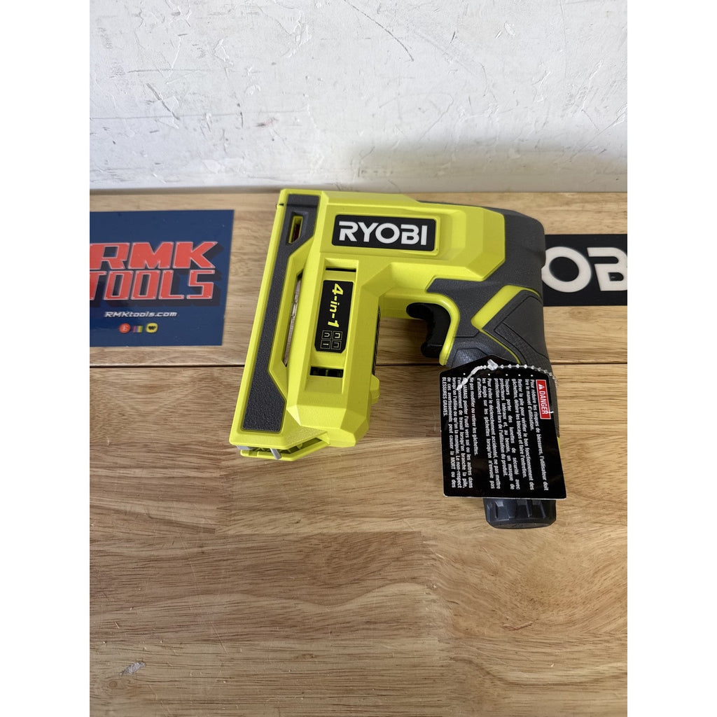 Ryobi FVN51 USB Lithium 4-in-1 Staple Gun Tool Only Open Box Tested