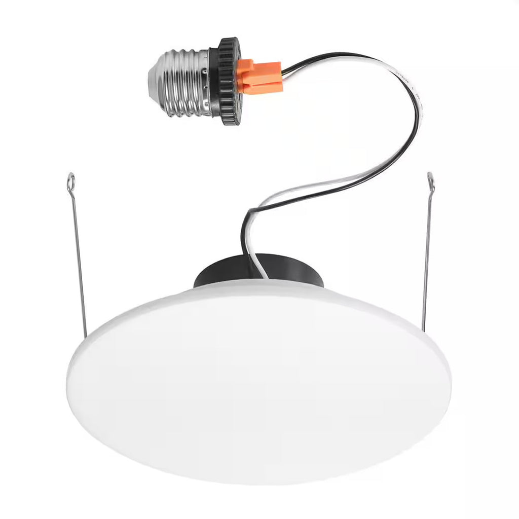 Commercial Electric 6 in LED Retrofit Recessed Trim 2-Pack 92216 NEW