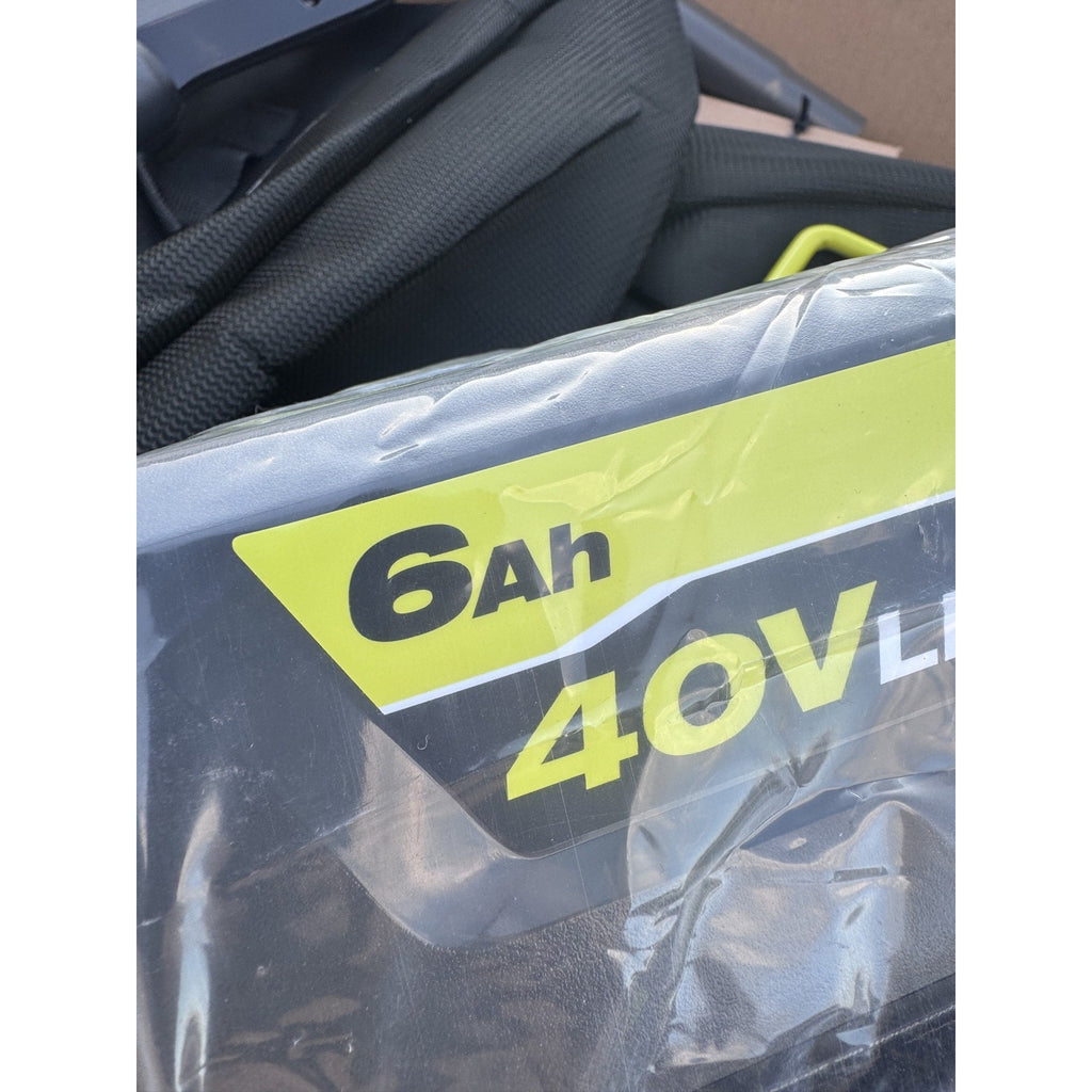 RYOBI 40V HP 20in Mower RY40HPLM06K 6Ah Battery Open Box STLMP09