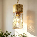 Uolfin Gold 1-Light Pendant Light Kitchen Island Hanging Lamp Open Box