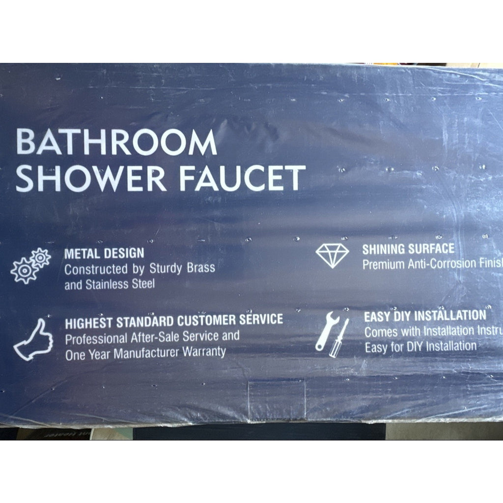 Single Handle Bathroom Shower Faucet Mixer HSL9007 - New Sealed
