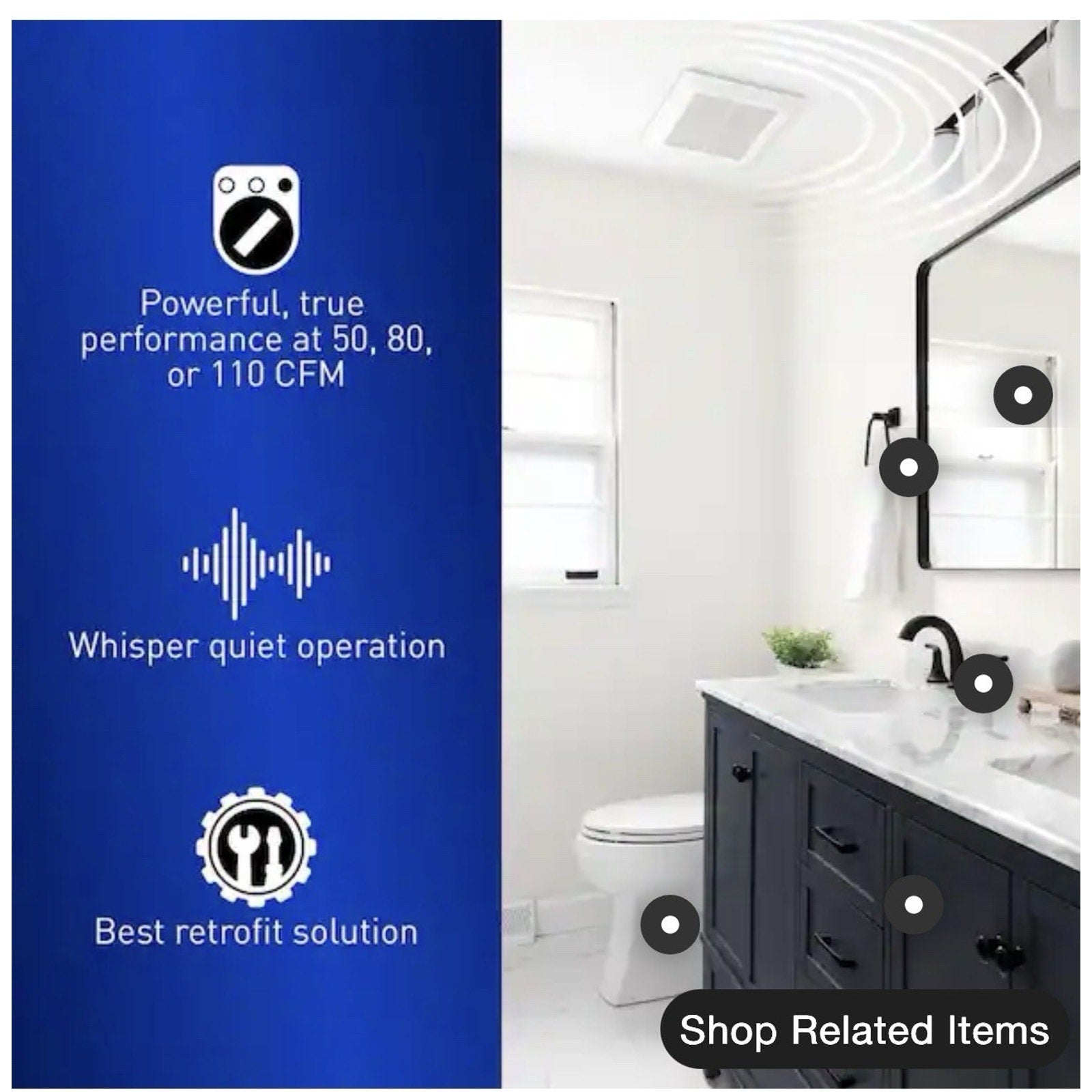 Panasonic ‎FV-0511VF1 Ventilation Fan