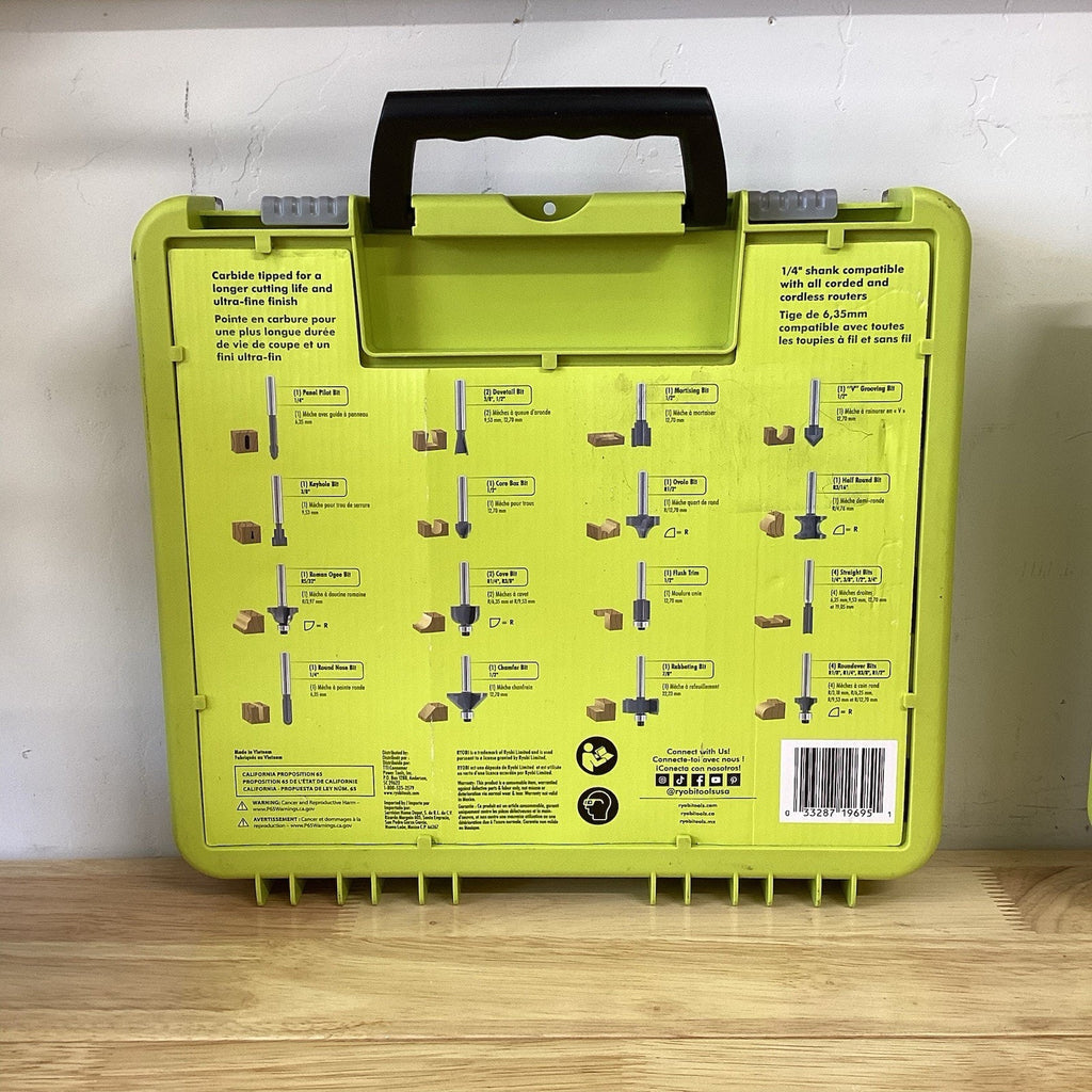 Ryobi 24-Piece Router Bit Set