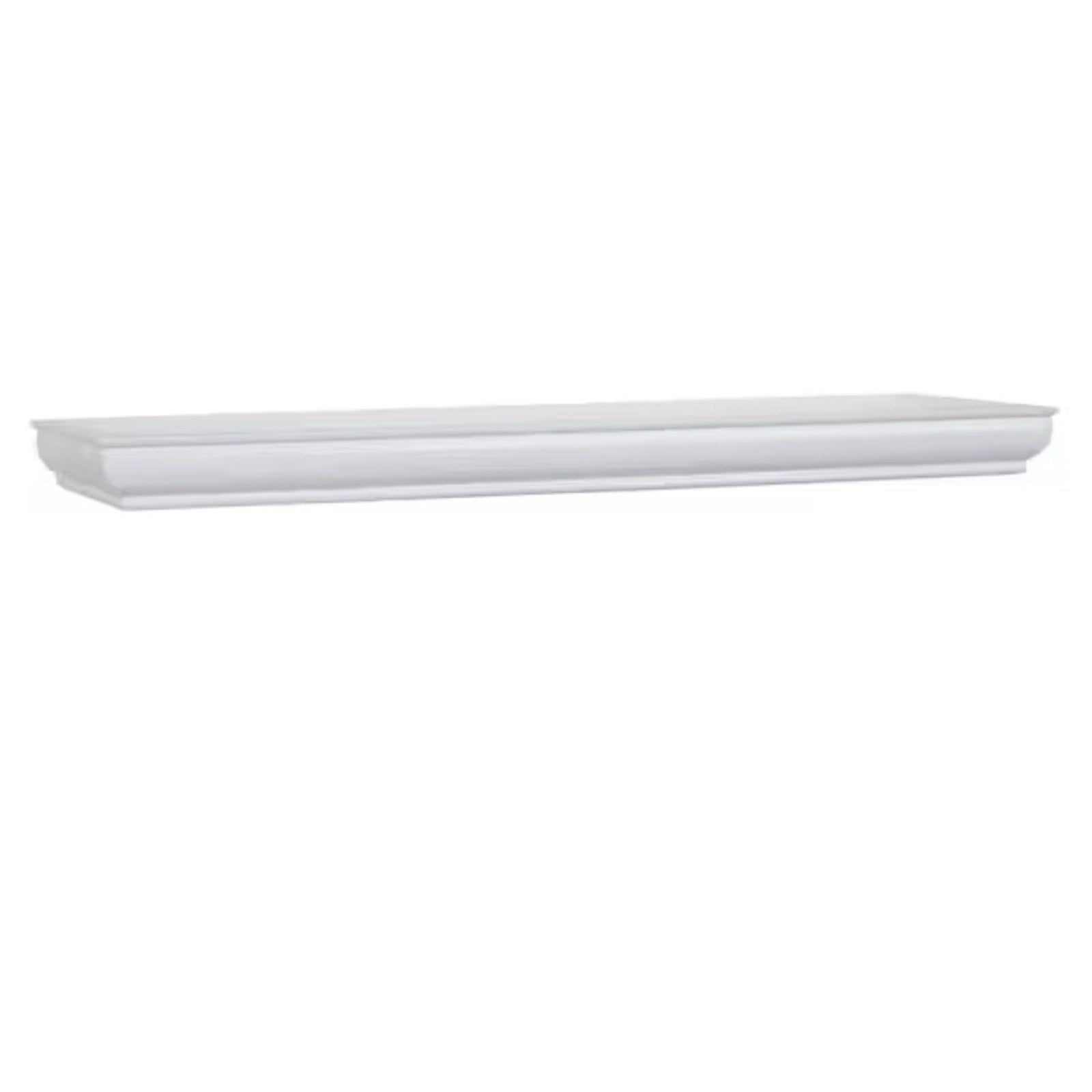 (1-Pk) Home Decorators Floating Shelf White 8" D x 24" L x 1-3/4"H 735 600