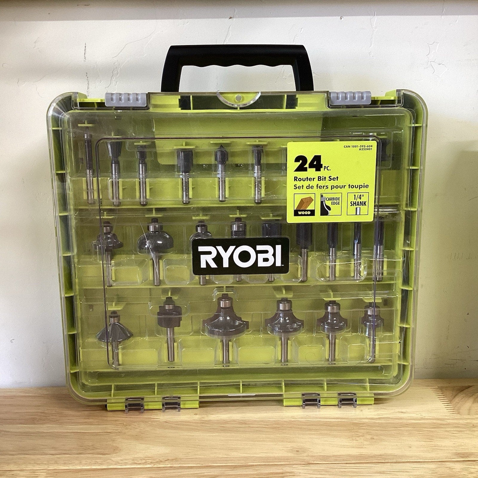 Ryobi 24-Piece Router Bit Set