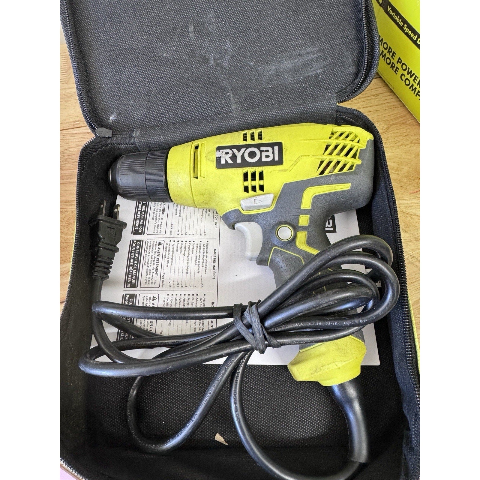 Ryobi D43K 120V Corded Power Drill