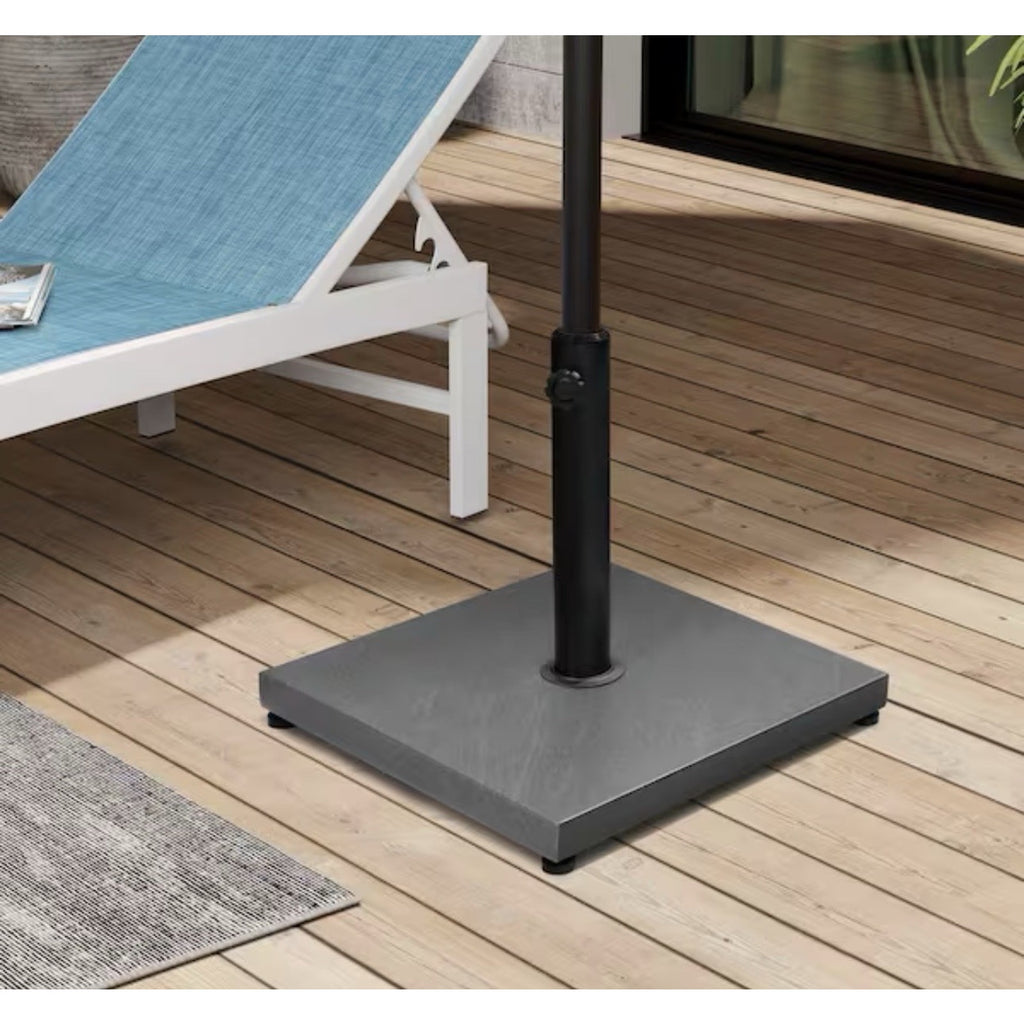 Pellebant 43 Pound Cement Concrete And Steel Umbrella Stand