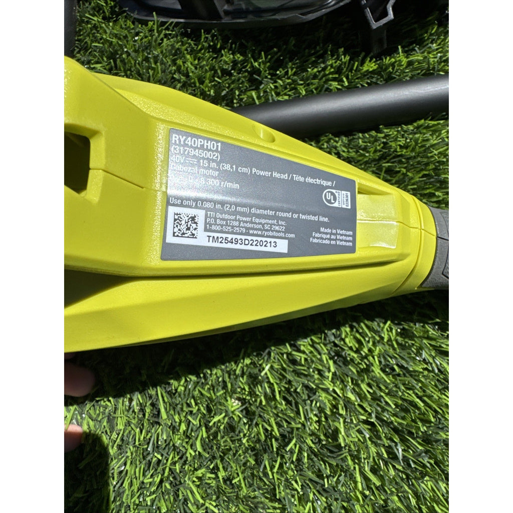 RYOBI 40V 15" Expand-It Cordless Attachment String Trimmer Tool Only