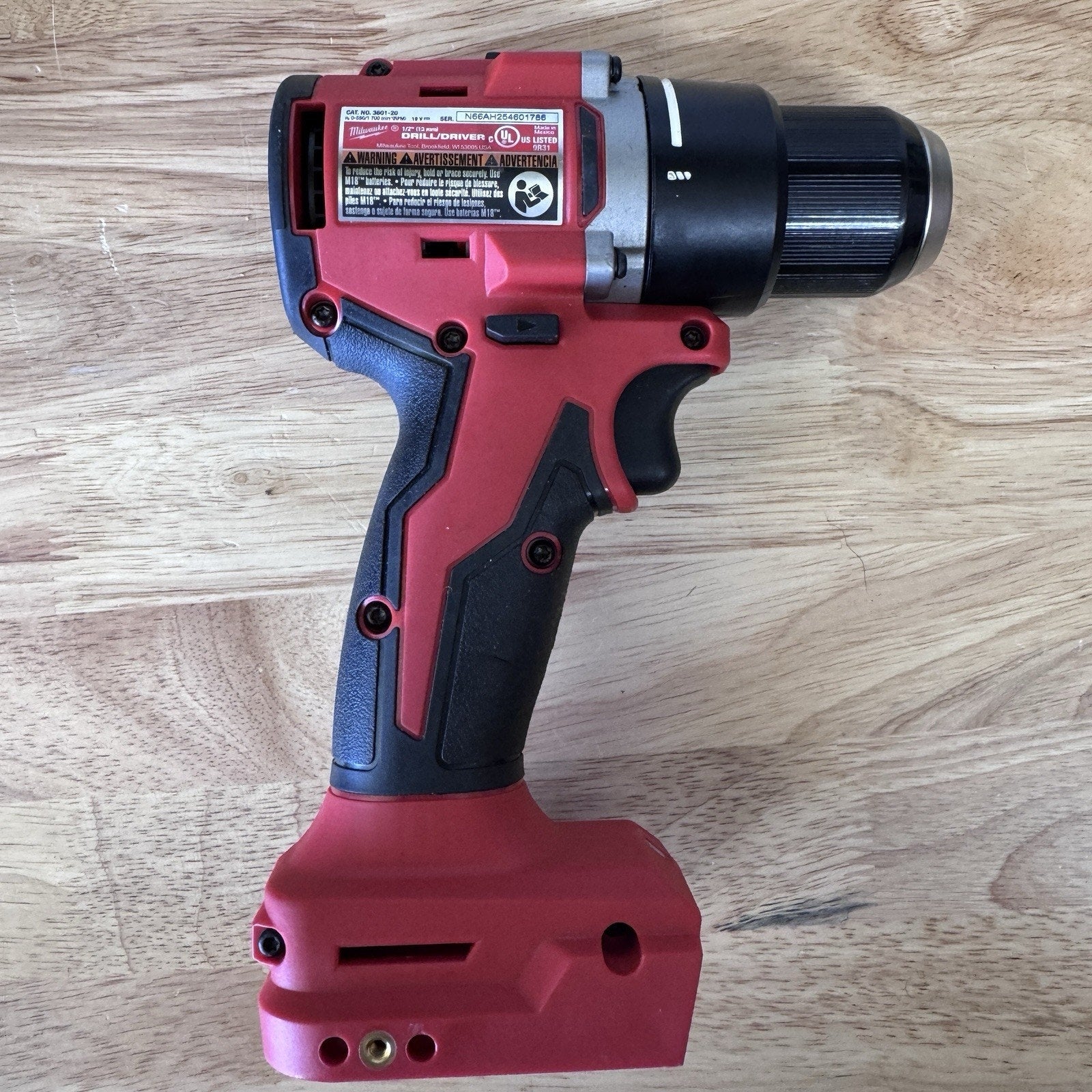 Milwaukee M18 3601-20 1/2 inch Compact Drill/Driver (Tool Only)