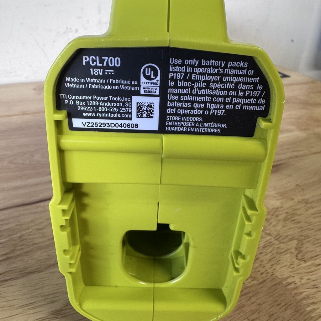 Ryobi PCL700B 18V ONE+ Cordless Hand Vacuum Tool Only Body Only Used