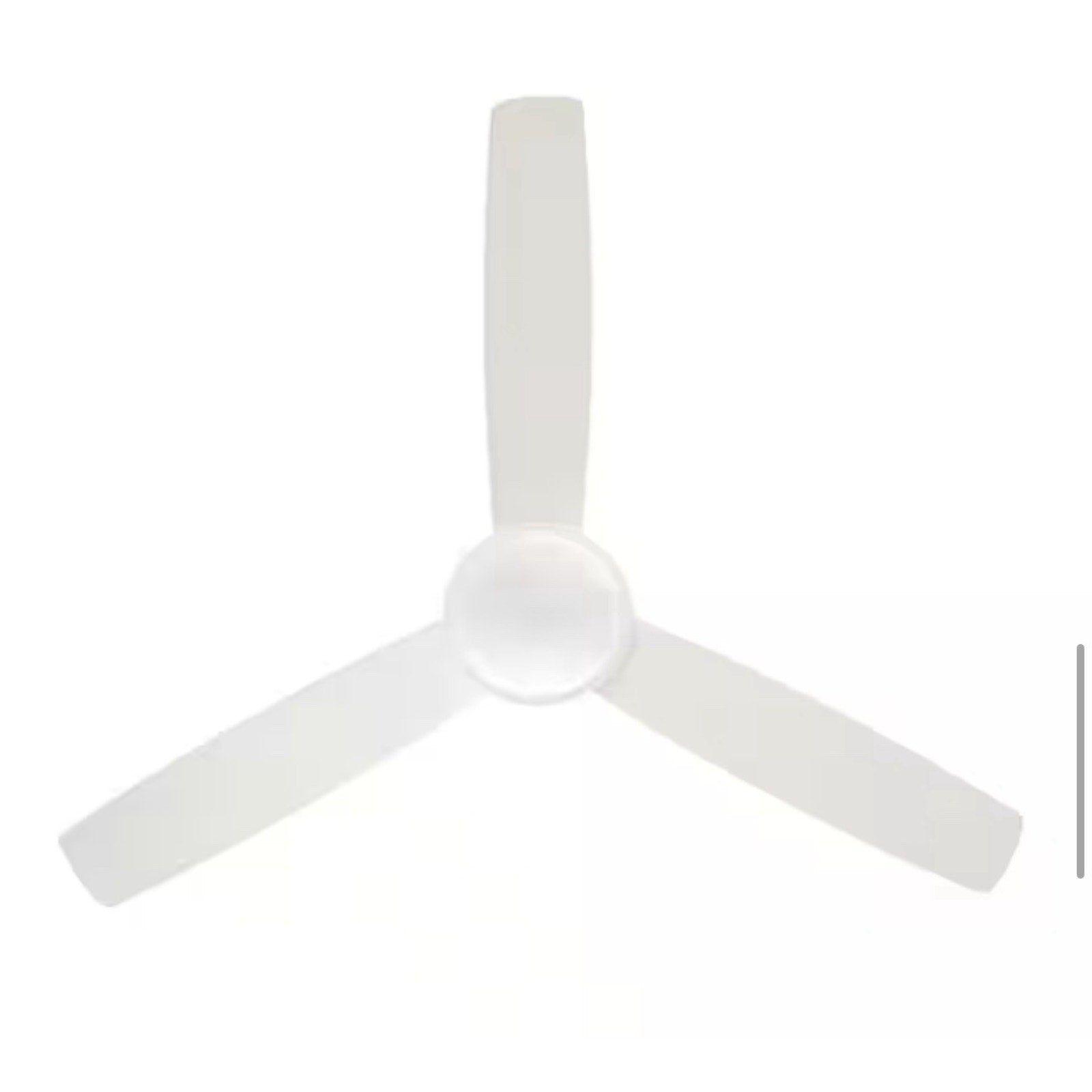 Hampton Bay Caprice 52 in Integrated LED Matte Ceiling Fan White with Remote
