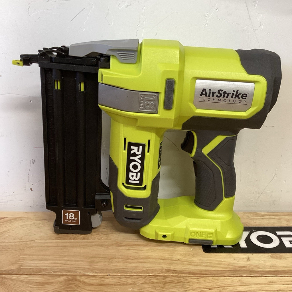 Ryobi 18V Ryobi ONE+ 18-Gauge Cordless Airstrike Brad Nailer (Tool Only) P321