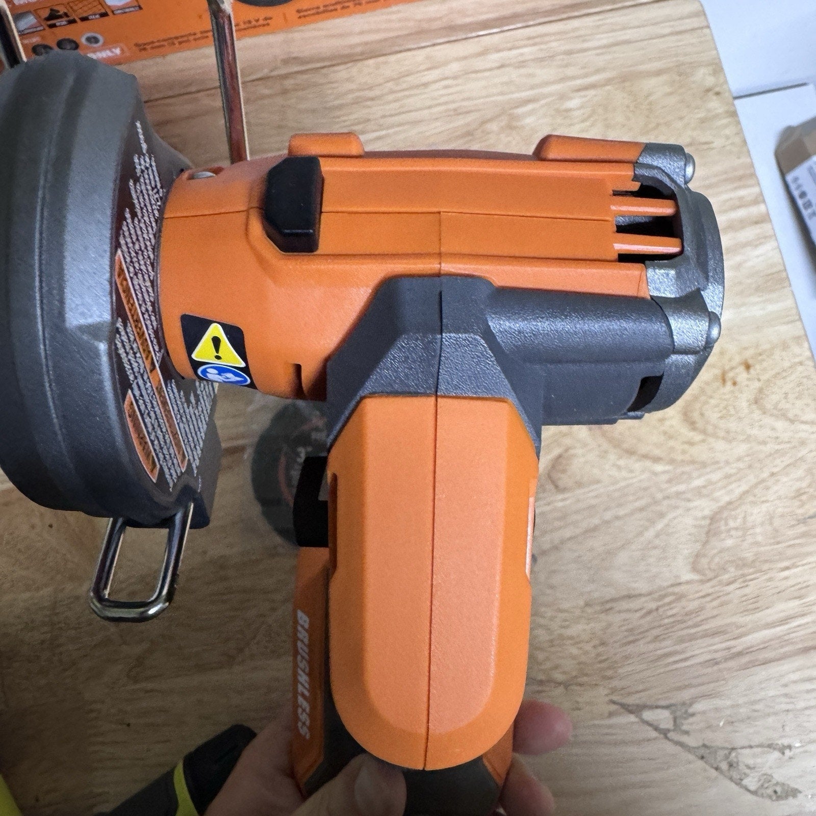 RIDGID 18V 3 in Multi Material Saw SubCompact Tool Only W/ Blades R87547B